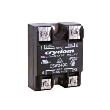 Crydom Solid State Relays - Industrial Mount Pm Ip00 Ssr 280Vac /75A, 3-32Vdc, Rn CSW2475-10